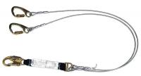 23Z809 Lanyard, 2 Leg, Nylon , Red
