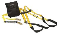 23Z864 Fall Protection Kit, Standard, 400 lb., Ylw