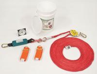 23Z875 Horizontal Lifeline Kit, 100 ft. L