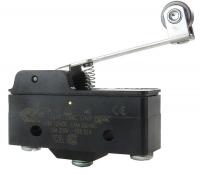 24A105 Lg Basic Swch, 15A, SPDT, Lng Roller Lever
