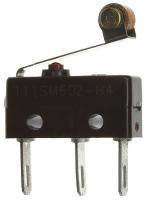 24A160 Sub-Mini Snap Swch, 5A, SPDT, Roller Lever