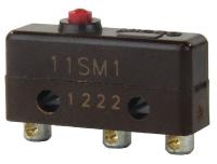 24A161 Sub-Mini Snap Swch, 5A, SPDT, Pin Plunger