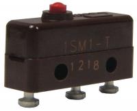 24A172 Sub-Mini Snap Swch, 5A, SPDT, Pin Plunger