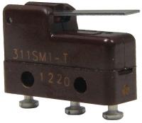24A175 Sub-Mini Snap Swch, 5A, SPDT, Strt Lever