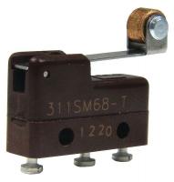 24A183 Sub-Mini Snap Swch, 1A, SPDT, Roller Lever