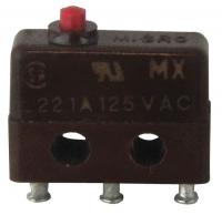 24A196 Sub-Mini Snap Swch, 1A, SPDT, Pin Plunger