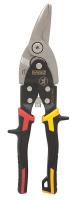 24A442 Aviation Snip, Left, 9 In L, Red, Blk, Ylw