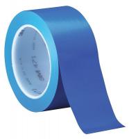 24A653 Marking Tape, Roll, 4In W, 108 ft. L, Blue