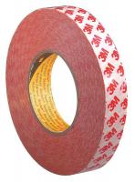 24A675 Double Sided Tape, 1 In x 55 yd., Clear