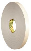 24A704 Double Sided Tape, 1 In x 72 yd., White