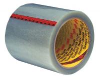 24A705 Carton Tape, Polyester, Clear, 4Inx72Yd