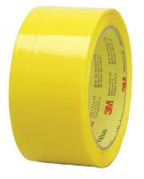 24A715 Carton Sealing Tape, Yellow, 48mm x 50m