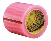 24A727 Carton Tape, Acetate, Pink, 4 In. x 72 Yd.