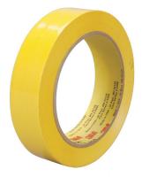 24A754 Film Tape, Polyethylene, Yellow, 1In x 36Yd