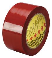 24A780 Film Tape, Polyethylene, Red, 2 In x 36 Yd