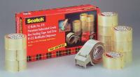 24A812 Carton Tape w/Disp, Clear, 48mmx50m