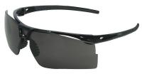24C258 Safety Glasses, Gray, Scratch-Resistant