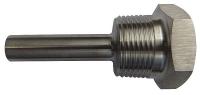 24C461 Bimetal Thermowell, 316SS, 1/2 NPSM