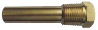 24C480 Industrial Thermowell, Brass, 5/8-18 UNF