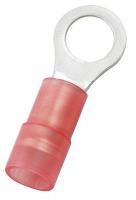 24C714 Ring Terminal, #4, 22-16 AWG, PK 100