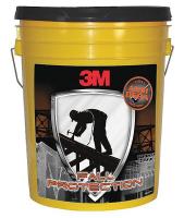 24D035 Bucket for Fall Protection Kit, 4.25 gal.