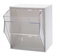 24D262 Bin Unit, 1 Tip Out Bin, White