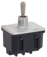 24D370 Toggle Switch, 4PDT, On/On