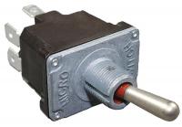 24D424 Toggle Switch, DPST, On/Off