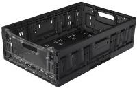 24D755 Collapsible Crate, See-Thru Side, Large