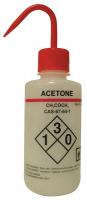 24J880 Wash Bottle, Acetone, 500 ml, PK6