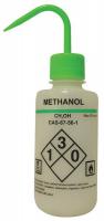 24J886 Wash Bottle, Methanol, 500 ml, PK4