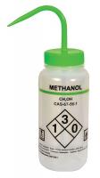 24J901 Wash Bottle, Methanol, 500 ml, PK6