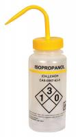 24J904 Wash Bottle, Vented, Isopropyl, 500 ml, PK6