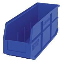 24K180 Stackable Shelf Bin, 18x6x7, Blue