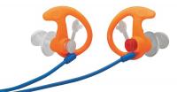 24K387 Filtered Ear Plugs, Orange/Blue, 24dB, M, PR