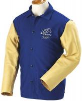 24K539 Welding Jacket, FR, Pig Grain, Navy, XL