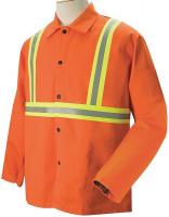 24K560 Flame-Resistant Jacket, Hi-Vis Orange, XL