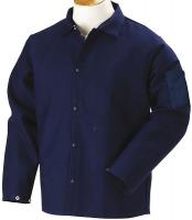 24K580 Flame-Resistant Jacket, Cotton, Navy, L