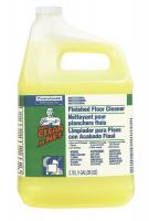 24L286 Floor Cleaner, 1 gal., Lemon, Yellow, PK3