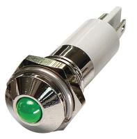 24M080 Round Indicator Light, Green, 24VDC