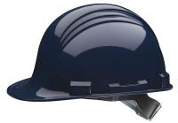 24M964 Hard Hat, FrtBrim, Slotted, 6Pinlock, Navy