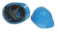 24M978 Hard Hat, FrtBrim, Slotted, 4Ratchet, Blue