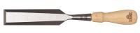 24N399 Socket Chisel, 1-1/4 x 9 In, Wood Handle