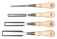 24N406 Socket Chisel Set, 1/4 to 1 In, 4 Pc