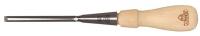 24N409 Socket Chisel, 1/4 x 9 In, Wood Handle