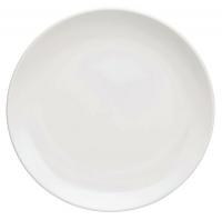 24T383 Coupe Plate, 6 In, White, PK 12