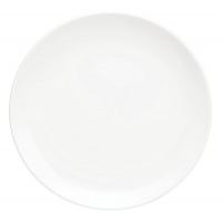 24T384 Coupe Plate, 6-1/2 In, White, PK 12