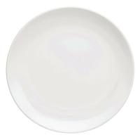 24T385 Coupe Plate, 8 In, White, PK 12
