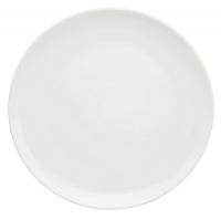 24T387 Coupe Plate, 9 In, White, PK 12