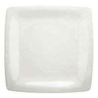 24T393 Square Plate, 12 In, White, PK 12